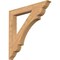 Ekena Millwork Olympic Traditional Smooth Bracket, Western Red Cedar, 5 1/2"W x 48"D x 48"H BKT06X48X48OLY01SWR - alternate 1